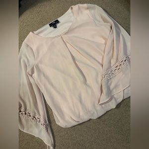 I.N Light Pink Blouse